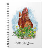 Het leven is beter met kippen notitieboek (Voorkant)