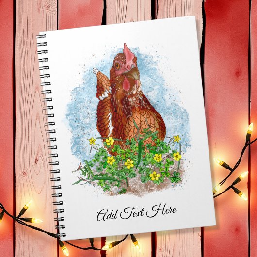 Het leven is beter met kippen notitieboek