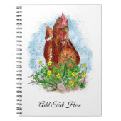 Het leven is beter met kippen notitieboek (Voorkant)