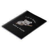 Het leven is beter met Koala Notitieboek (Linkerzijde)