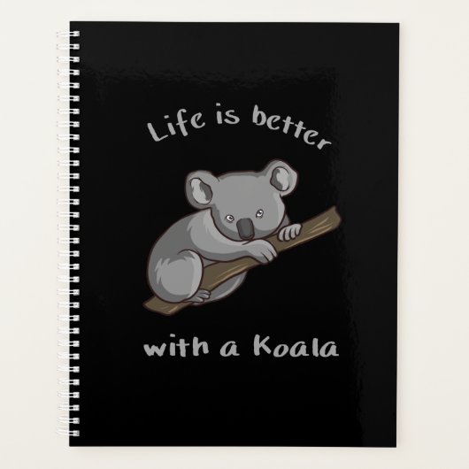 Het leven is beter met Koala Planner (Voorkant)
