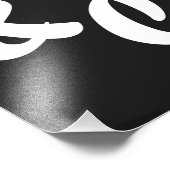 Het leven is beter met koffie en een koekje foto afdruk (Hoek)