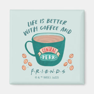 Het leven is beter met koffie en FRIENDS™ Magneet