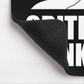 Het leven is beter met kritisch denken muismat (Hoek)