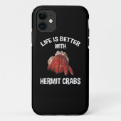 Het leven is beter met kruidkrabben Case-Mate iPhone case (Achterkant)