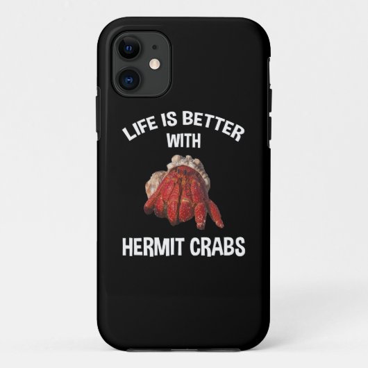 Het leven is beter met kruidkrabben Case-Mate iPhone case (Achterkant)
