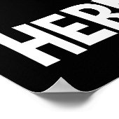 Het leven is beter met kruidkrabben poster (Hoek)