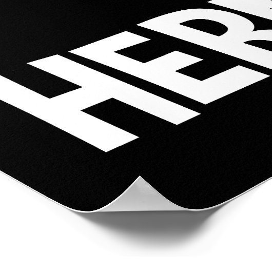 Het leven is beter met kruidkrabben poster (Hoek)