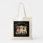 Het leven is beter met Lagotto Romagnolo I Hondenl Tote Bag (Achterkant)