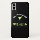 Het leven is beter met Margaritas Case-Mate iPhone Case (Achterkant)