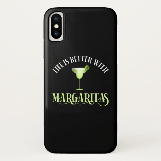 Het leven is beter met Margaritas Case-Mate iPhone Case (Achterkant)