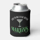Het Leven Is Beter Met Martinis Blikjeskoeler (Blikje Voorkant)