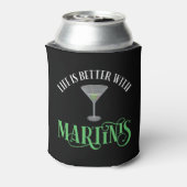 Het Leven Is Beter Met Martinis Blikjeskoeler (Blikje Achterkant)
