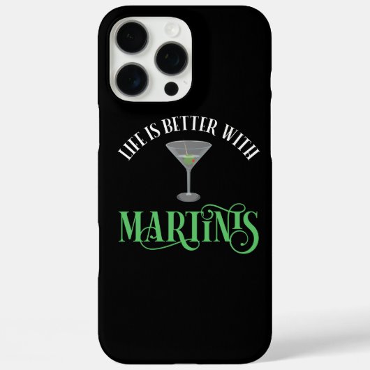 Het Leven Is Beter Met Martinis Case-Mate iPhone Case (Achterkant)