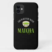 Het leven is beter met Matcha Case-Mate iPhone Case (Achterkant)