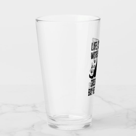 Het leven is beter met mijn Chesapeake Bay Retriev Glas (Rechts)