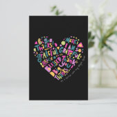 Het leven is beter met mijn dialyse team bedankkaart (Staand voorkant)