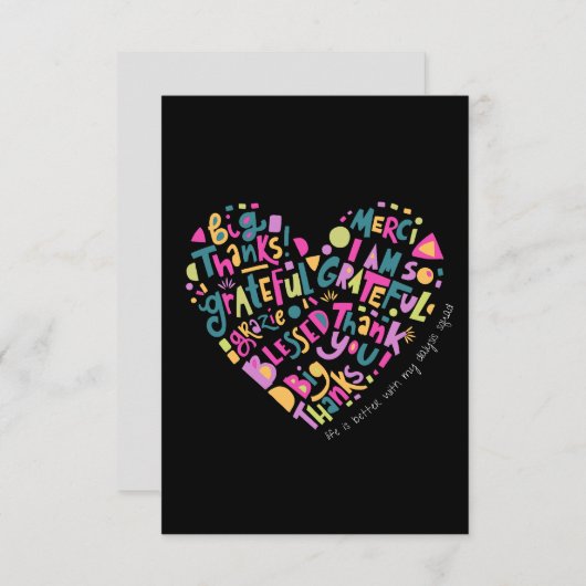 Het leven is beter met mijn dialyse team bedankkaart (Voorkant / Achterkant)