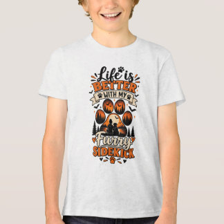 Het Leven Is Beter Met Mijn Harige Gezel Tri-Blend Shirt
