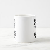 Het leven is beter met mijn plat gecoate Retriever Koffiemok (Center)