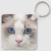 Het leven is beter met mijn Ragdoll Sleutelhanger (Achterkant)