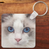 Het leven is beter met mijn Ragdoll Sleutelhanger (Achterkant)