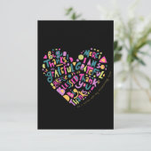 Het leven is beter met mijn reumatologie team bedankkaart (Staand voorkant)