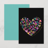 Het leven is beter met mijn reumatologie team bedankkaart (Voorkant / Achterkant)