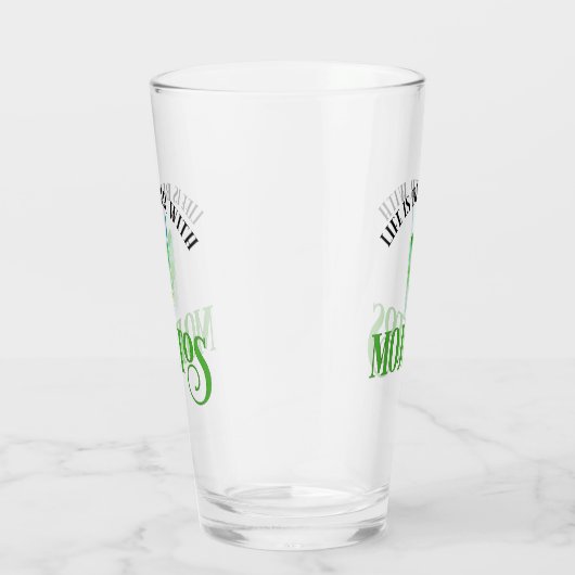 Het leven is beter met Mojitos Glas (Rechts)