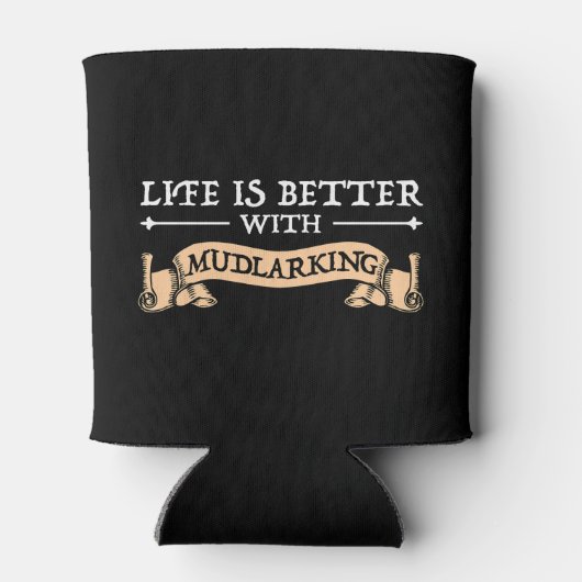 Het leven is beter met muggeziften blikjeskoeler (Achterkant)