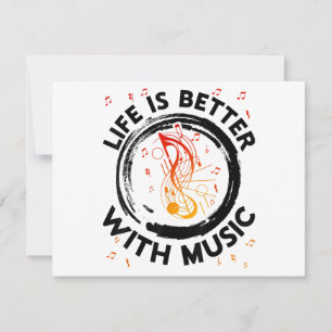 Het leven is beter met Muzieknoten Musician Music