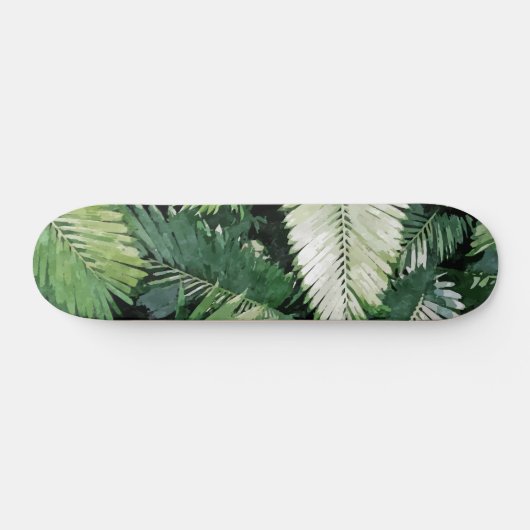 Het leven is beter met palmbomen persoonlijk skateboard (Horizontaal)