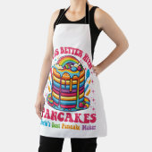 Het leven is beter met pannenkoeken Ontbijt Voedse Schort (Insitu)