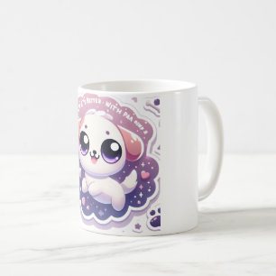 Het leven is beter met Paw Kawaii Puppy Pet Lover Koffiemok