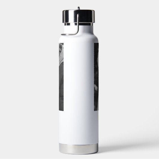 Het leven is beter met persoonlijke foto's waterfles (Rechts)