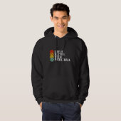 Het leven is beter met Pickleball - Funny Pickleba Hoodie (Voorkant volledig)