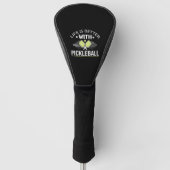 Het leven is beter met Pickleball Golfheadcover (Voorkant)