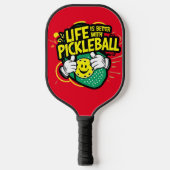 Het leven is beter met pickleball pickleball paddle (Voorkant)