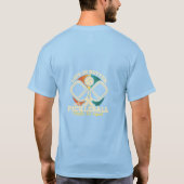 Het leven is beter met Pickleball Retro grafische T-shirt (Achterkant)