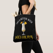 Het Leven Is Beter Met Pina Coladas Tote Bag (Dichtbij)