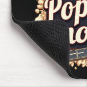 Het leven is beter met Popcorn & Movies Retro Desi Muismat (Hoek)