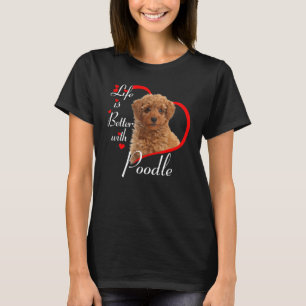 Het leven is beter met puin t-shirt