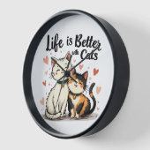 Het leven is beter met Schattigee Cat Aesthetic (Hoek)