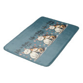 Het leven is beter met Schattigee Cat Aesthetic Badmat (Gekanteld)