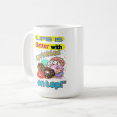 Het leven is beter met Sprinkles on Top. Koffiemok (Voorkant links)
