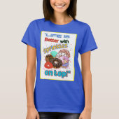 Het leven is beter met Sprinkles on Top. T-shirt (Voorkant)
