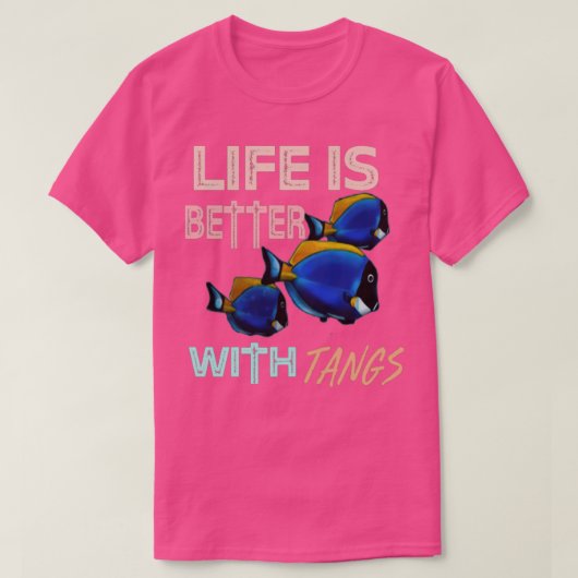 Het leven is beter met tangs klassieke TShirt (Design voorkant)