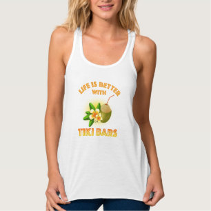 Het leven is beter met Tiki Bars Tanktop