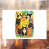 Het leven is beter met TNR Raamsticker (Vel 2)