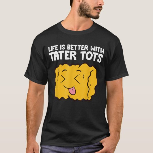Het leven is beter met tonerpotten t-shirt (Voorkant)